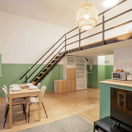 בודפשט Cosy Studio In Terezvaros W41 Green מראה חיצוני תמונה